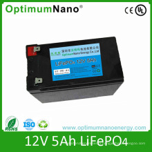 Optimumnano 32650 12V 5ah LiFePO4 Battery for Medical Equipment